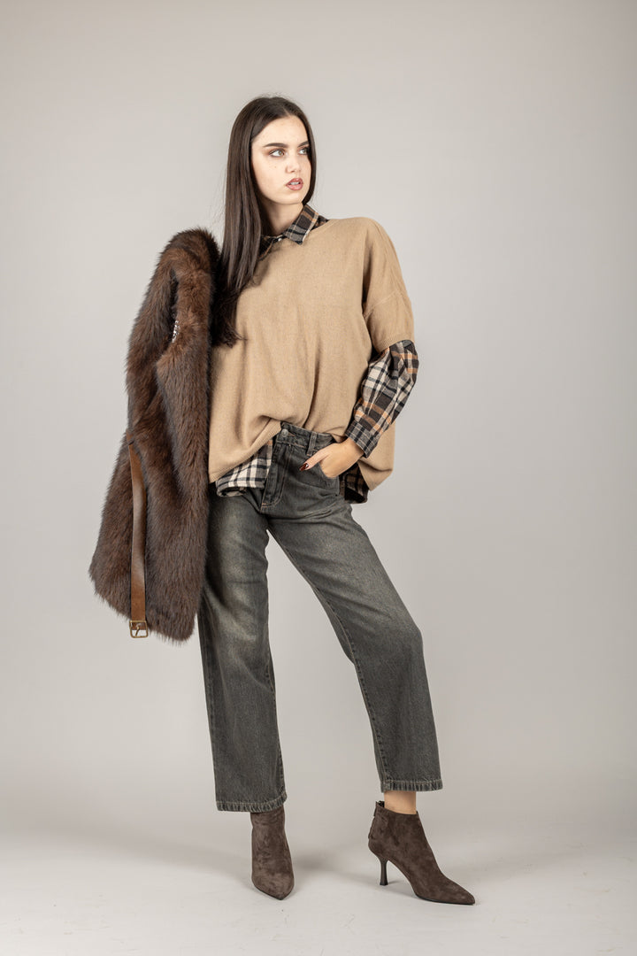 DIXIE - M277Y163 - MAGLIA MEZZA MANICA OVER