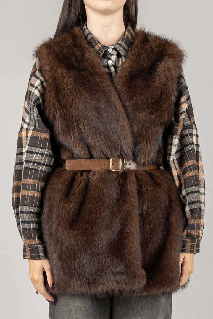 DIXIE - LAFGYLOC - GILET ECOPELLICCIA
