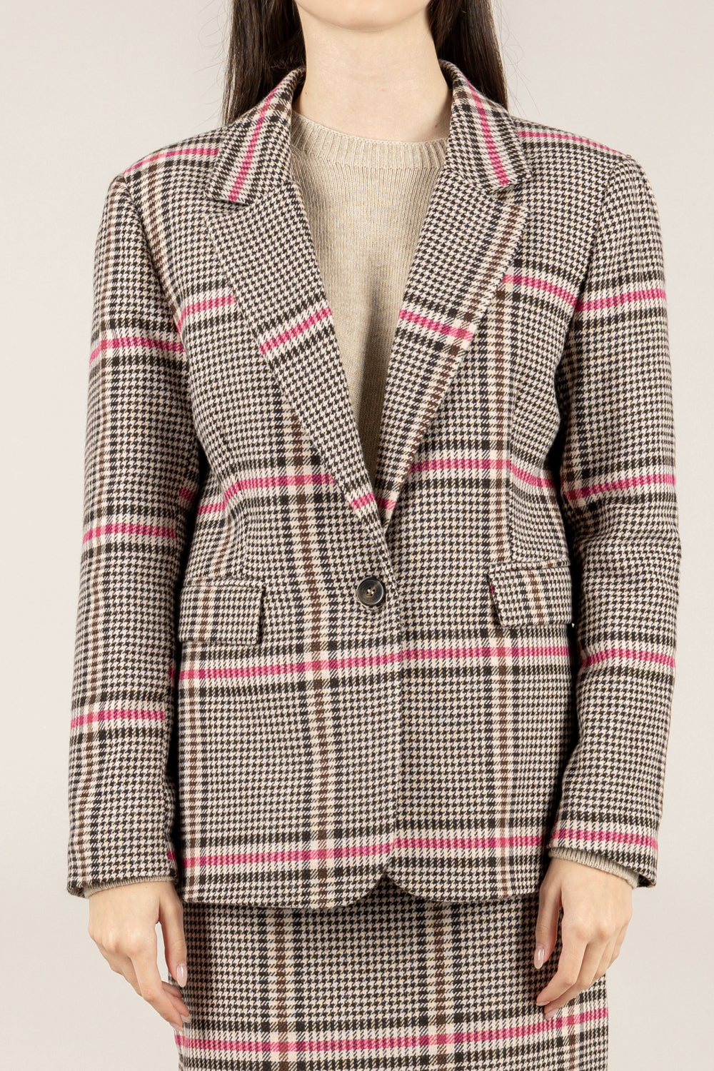 TENSIONE IN - 26B1524 - GIACCA PRINCIPE DI GALLES