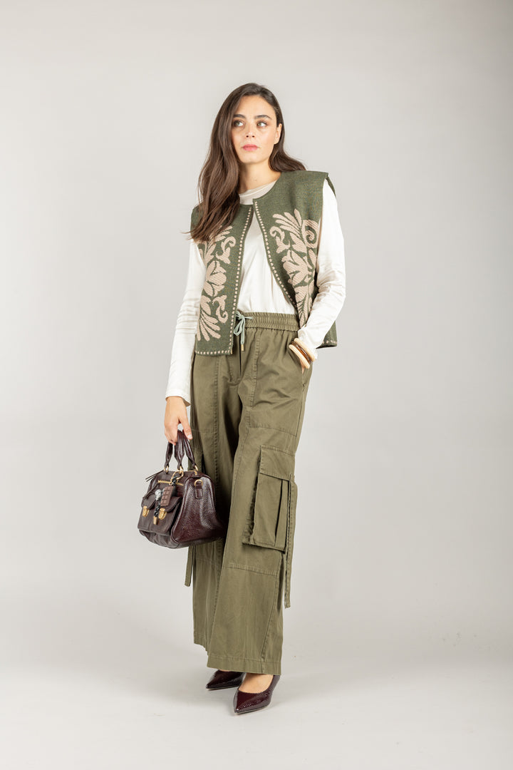 TENSIONE IN - HM345 - PANTALONE CARGO