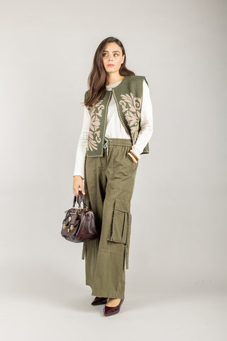 TENSIONE IN - HM345 - PANTALONE CARGO