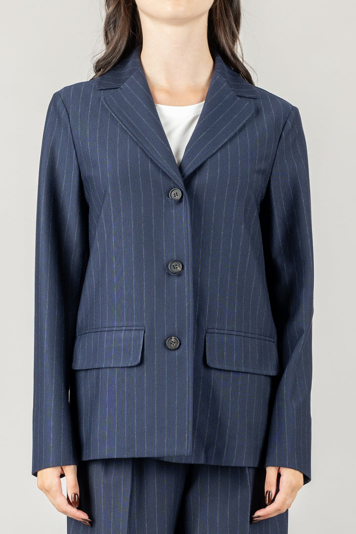 MM MaxMara - 2526916087 - GIACCA GESSATA FIT DRITTO TODI