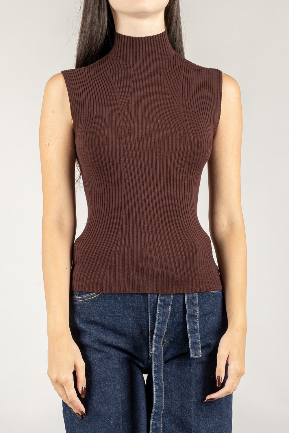 KONTATTO - 3M0826C - MAGLIA SMANICATA LUPETTO