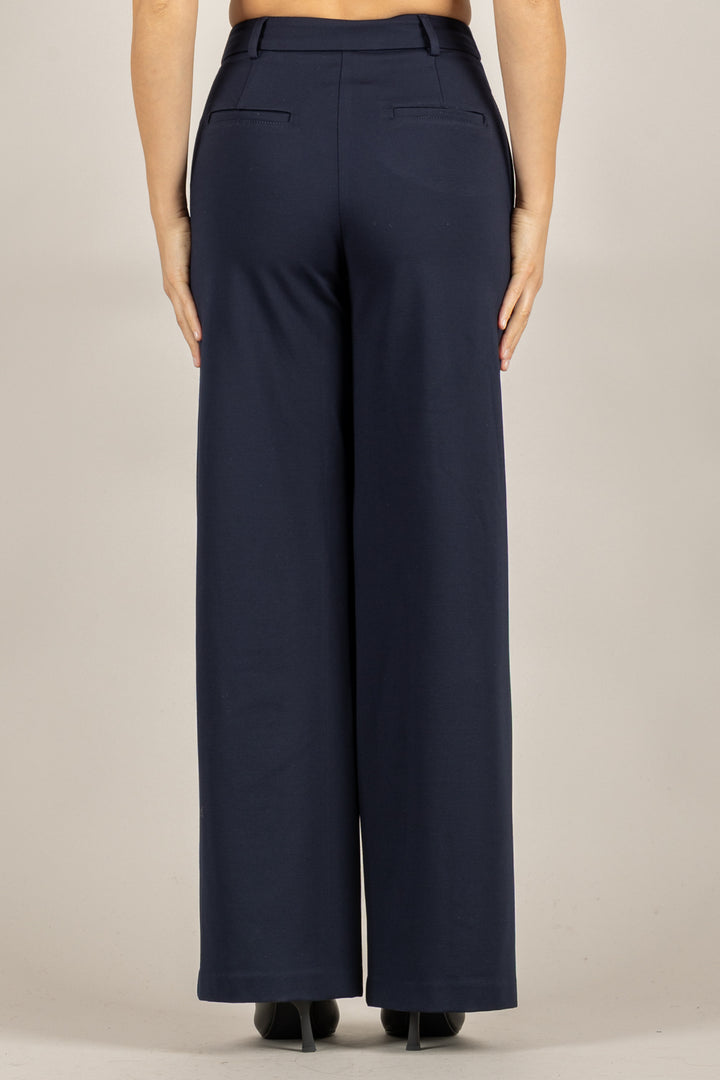 TENSIONE IN - 26P1305 - PANTALONE PALAZZO PUNTO MILANO