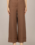 VICOLO - TAB2163 - PANTALONE GESSATO MORO