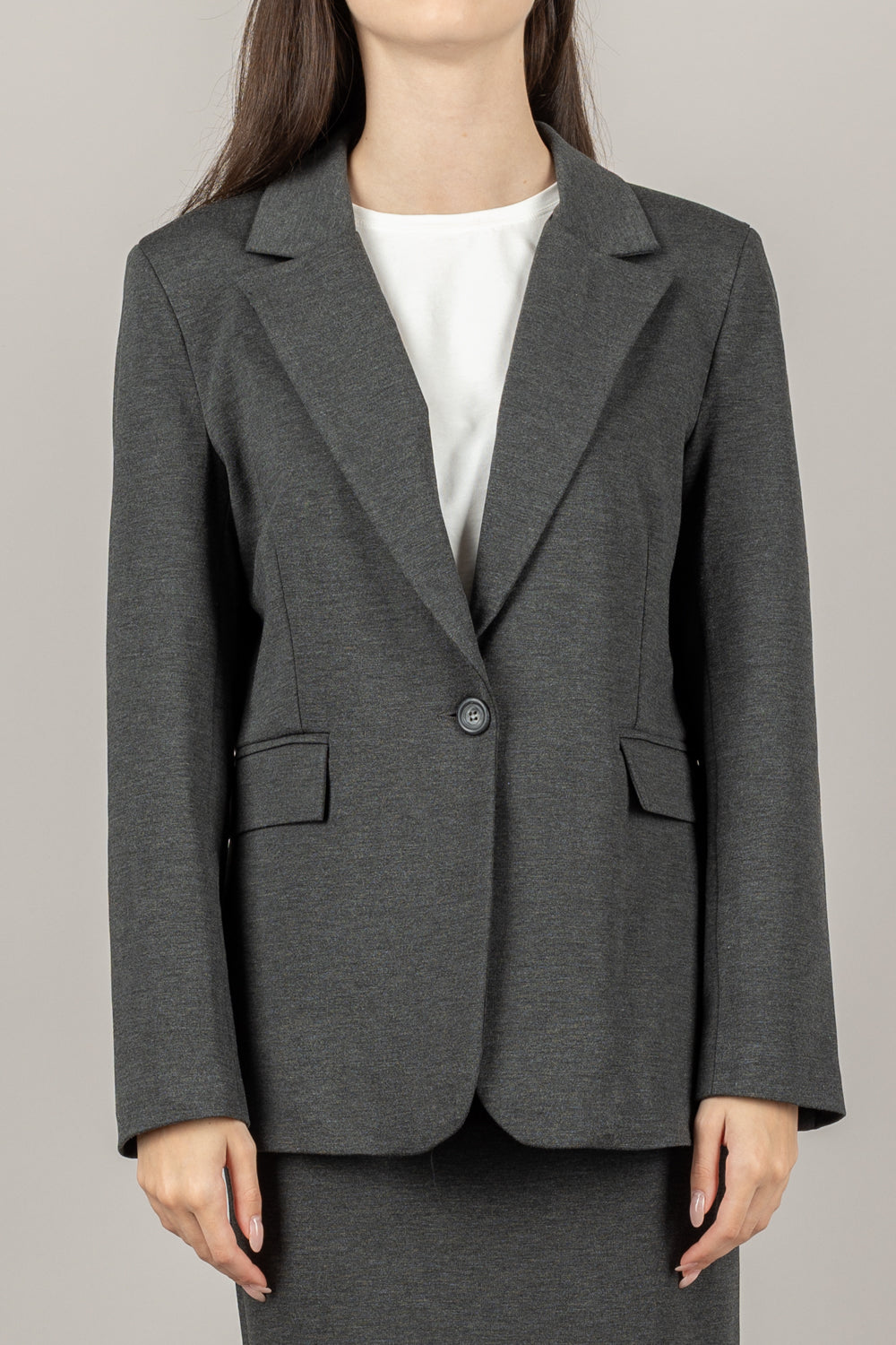 TENSIONE IN - 26B1203 - GIACCA PUNTO MILANO MONOPETTO