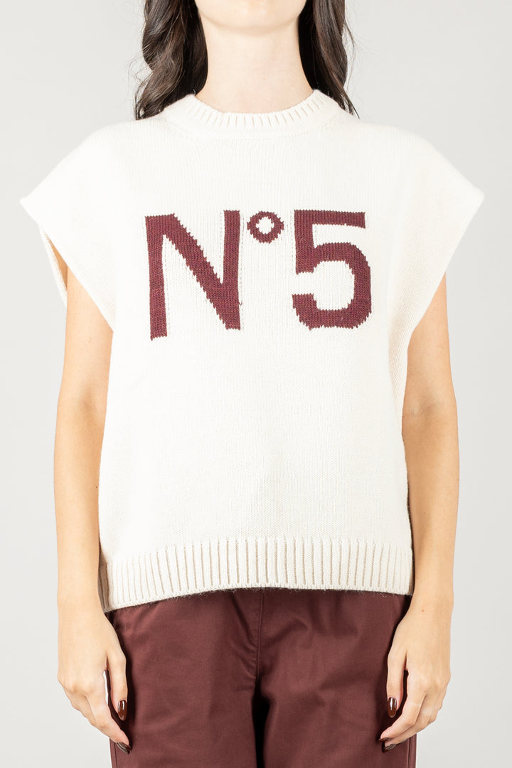 TENSIONE IN - W5HMT10A400 - GILET IN MAGLIA N.5