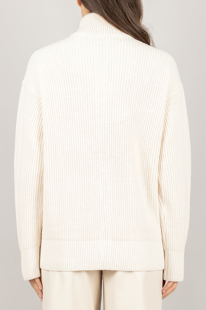 TENSIONE IN - W5HMG94A400 - CARDIGAN CON ZIP