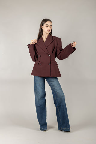 VICOLO - TF0445 - GIACCA DOPPIO PETTO SFIANCATA
