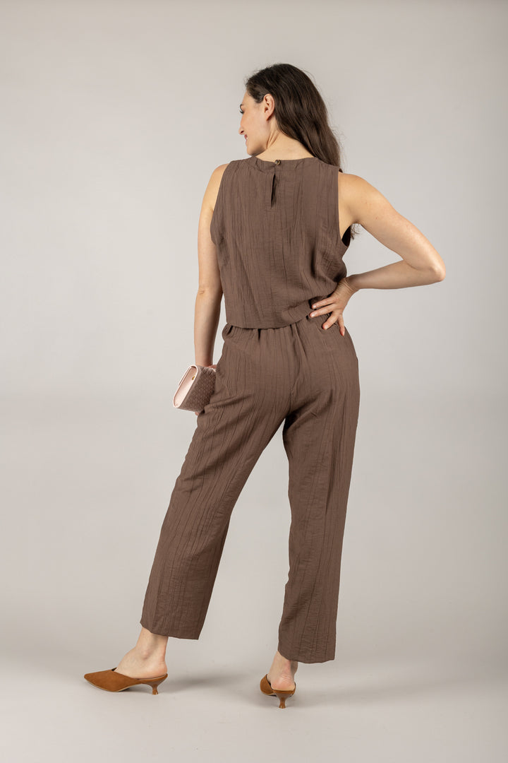 TENSIONE IN - 25P7626 - PANTALONE CON CINTA