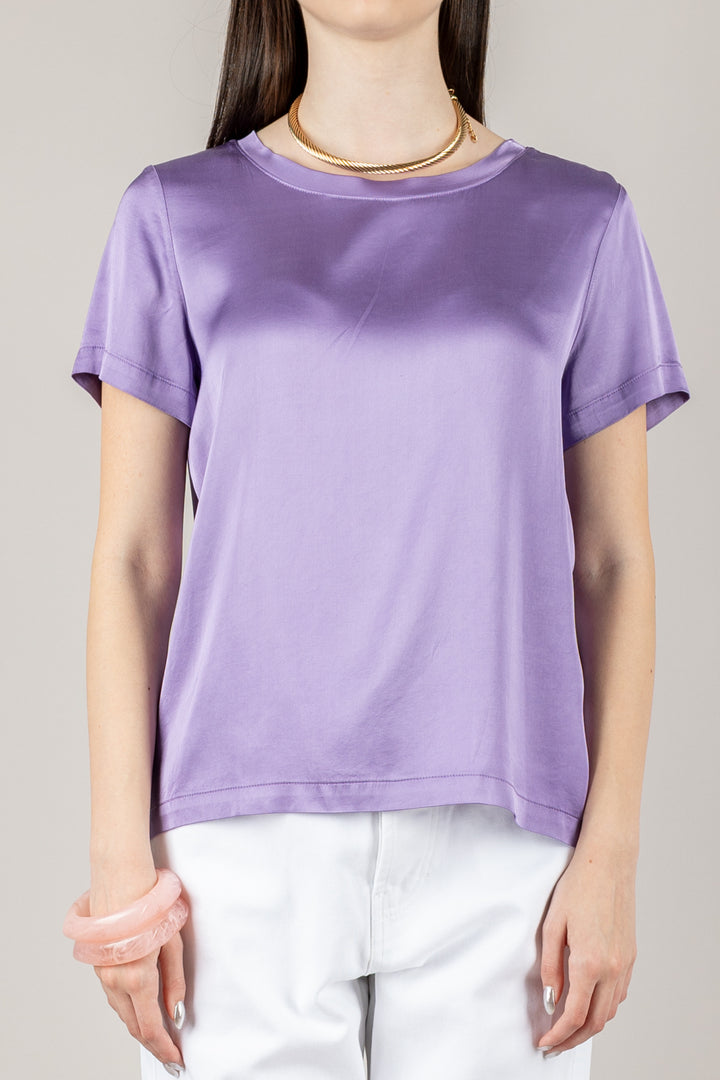 VICOLO - TD0007 - T-SHIRT IN SATIN