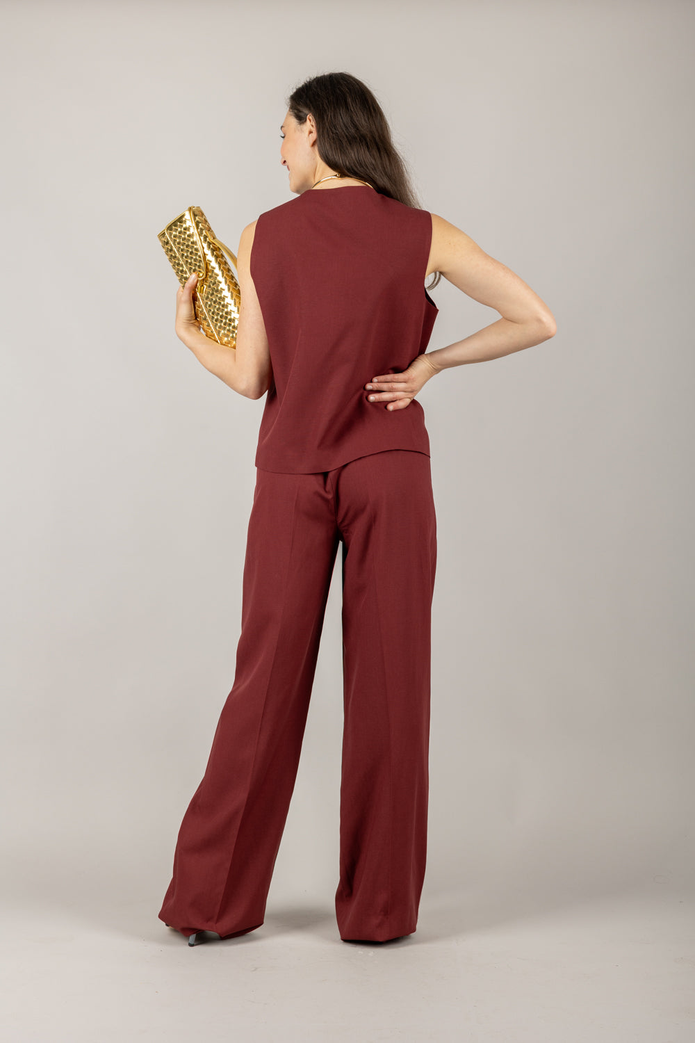 DIXIE - L845W018/P845W223 - COMPLETO GILET PANTALONE