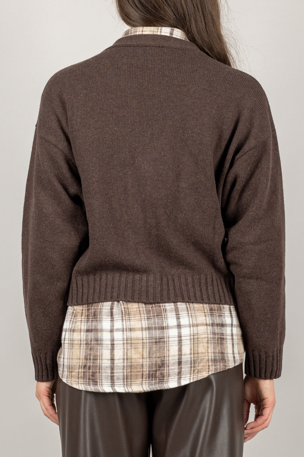 VICOLO - 77032F - CARDIGAN BOTTONI ORO