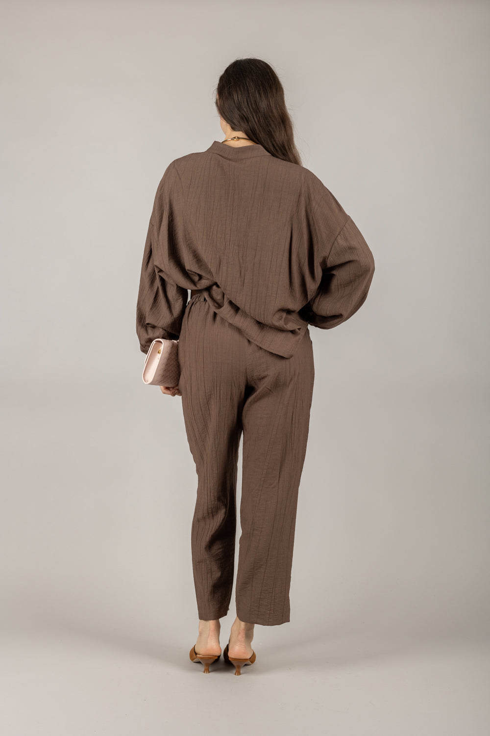 TENSIONE IN - 25C7640 - CAMICIA GOFFRATA
