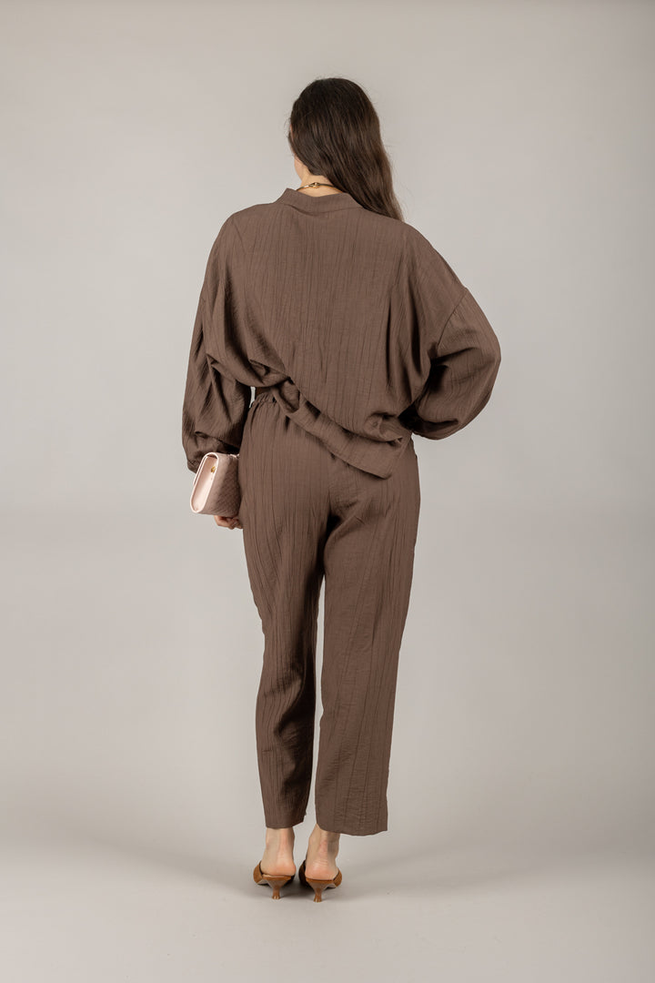 TENSIONE IN - 25C7640 - CAMICIA GOFFRATA