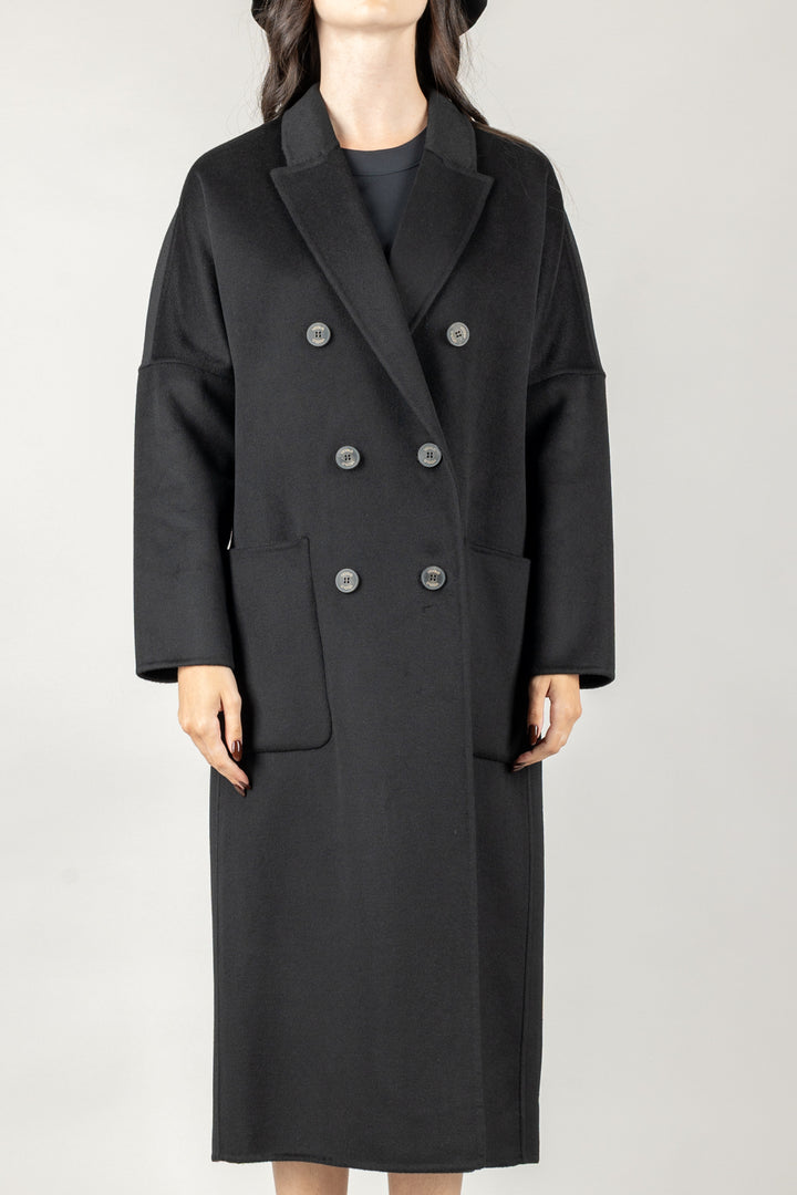 VICOLO - TF0001 - CAPPOTTO DOPPIO PETTO SEI BOTTONI