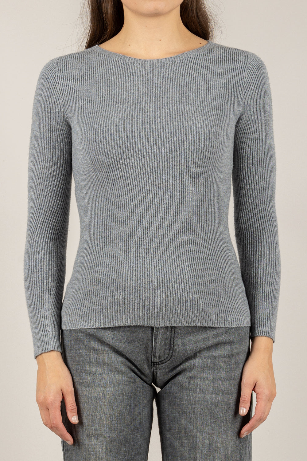 VICOLO - 77315F - MAGLIA COSTINE SLIM