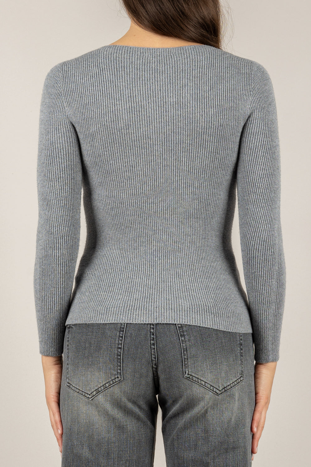 VICOLO - 77315F - MAGLIA COSTINE SLIM