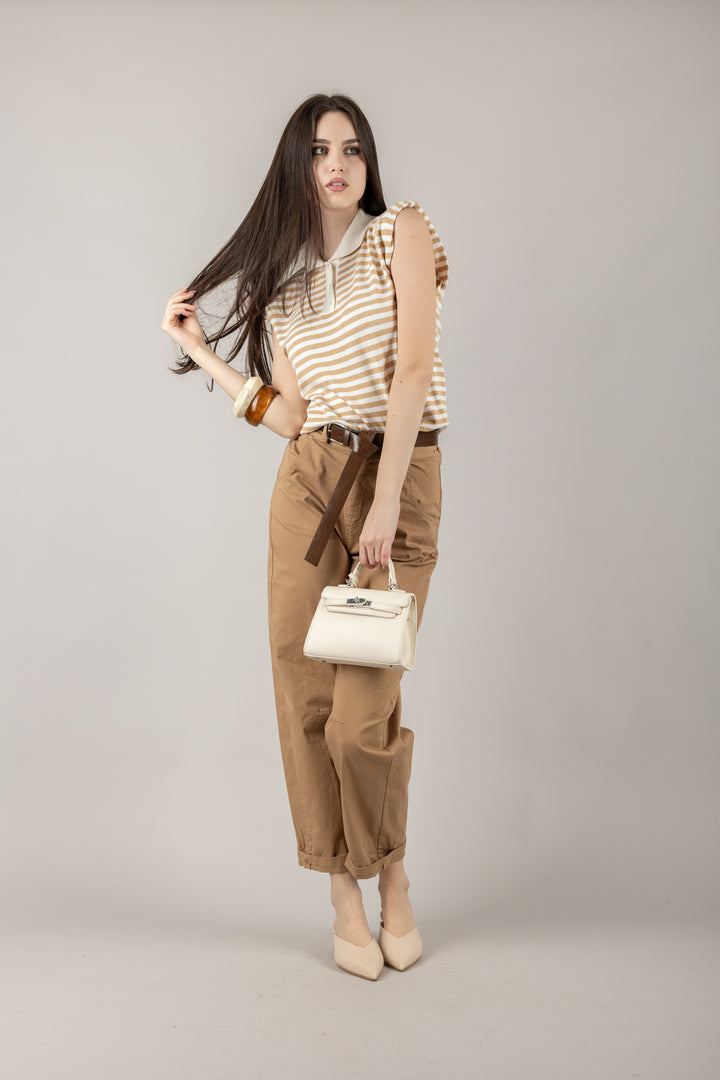 HAVEONE - MFP-N130 - MAGLIA POLO SMANICATA