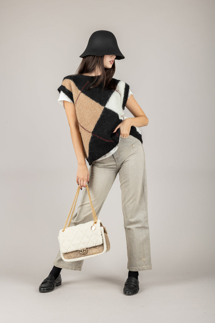 VICOLO - DF5236 - JEANS KATE GAMBA DRITTA