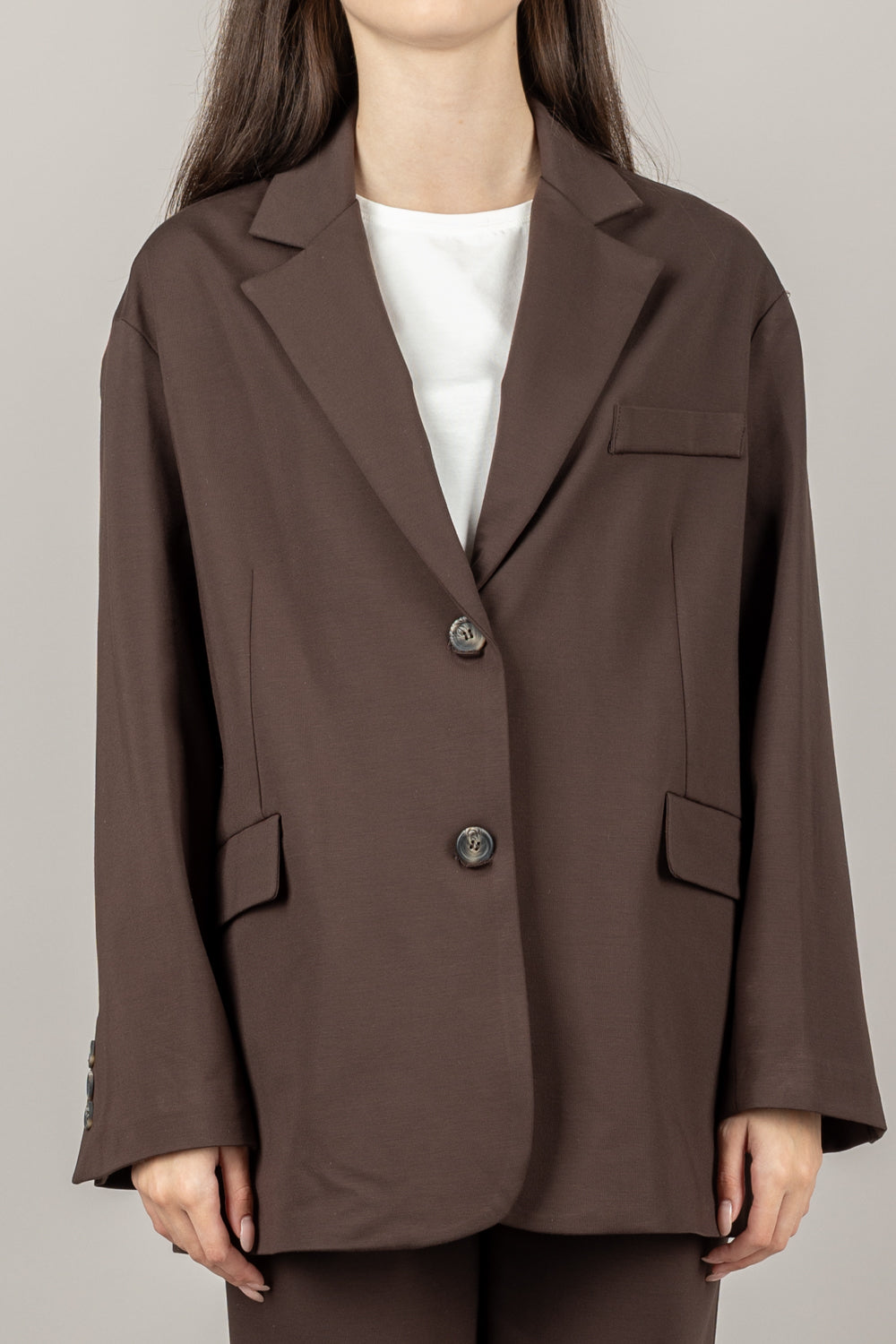 TENSIONE IN - 26B1200 - GIACCA OVER DUE BOTTONI