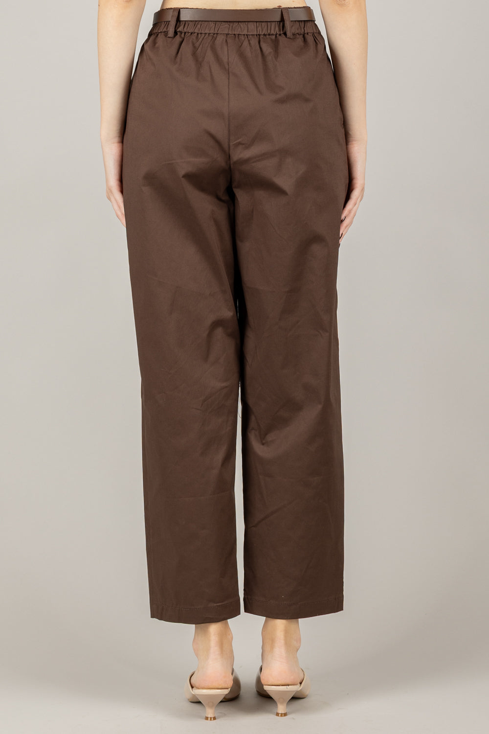 TENSIONE IN - 25P7865 - PANTALONE GAMBA DRITTA CON CINTA