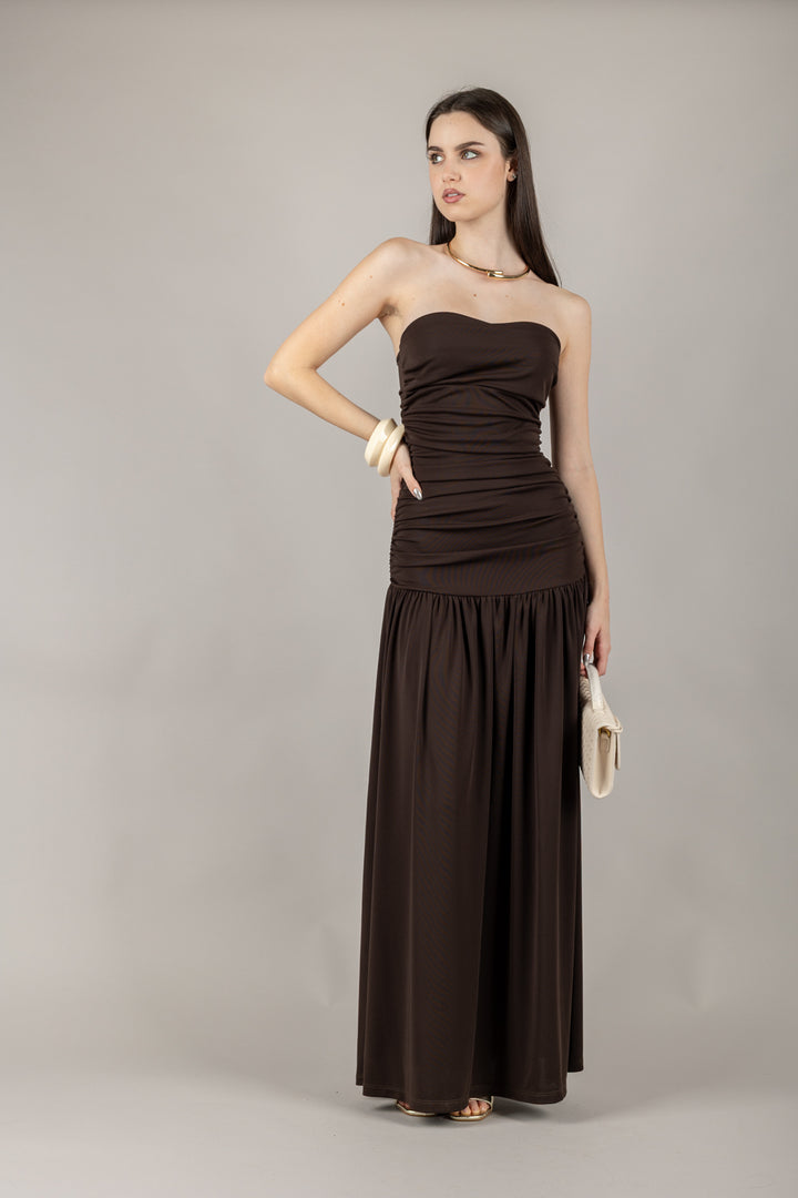 IMPERIAL - AFDDJLS - ABITO CON DRAPPEGGIO