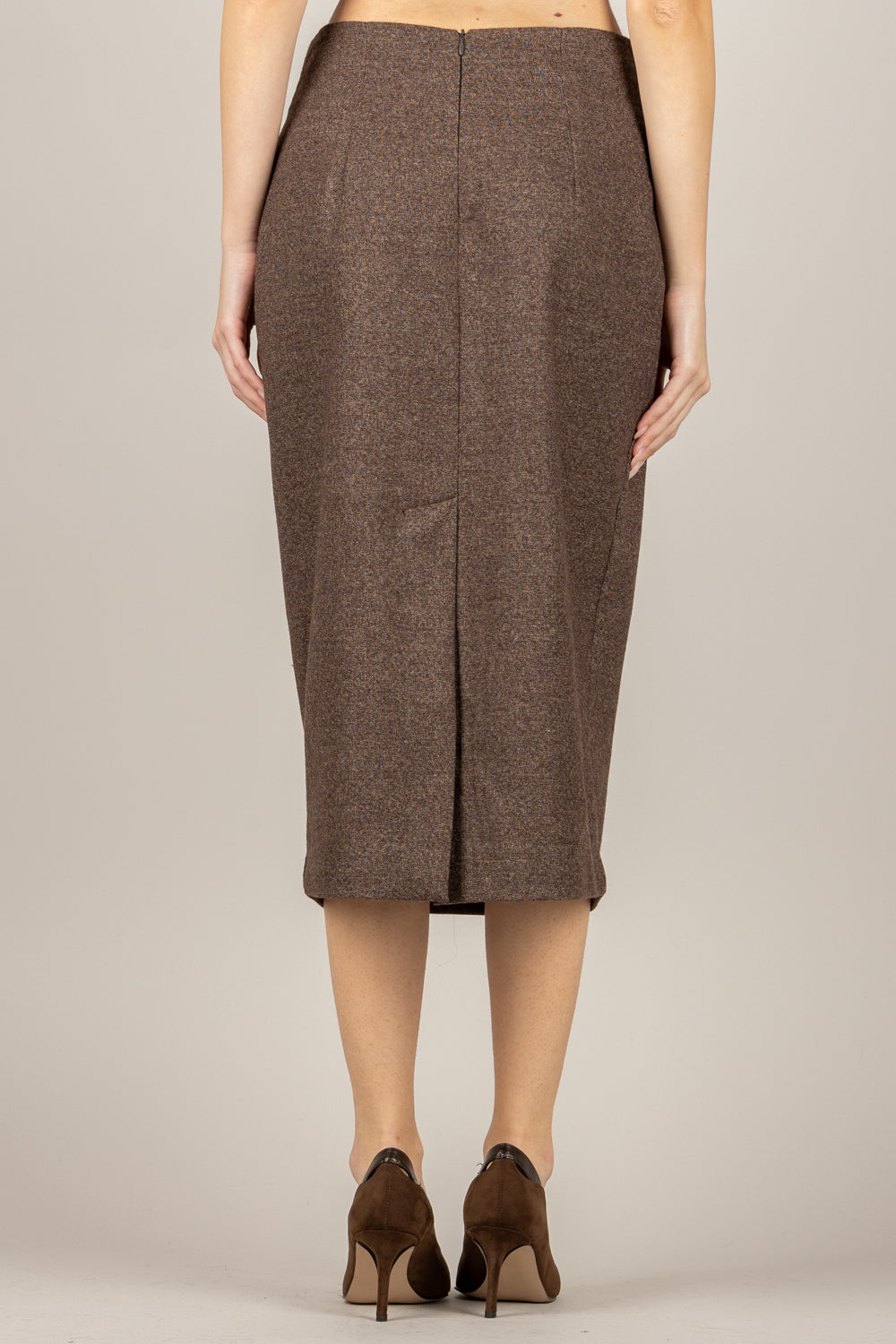 TENSIONE IN - W25G885 - GONNA A MATITA CON SPACCO POSTERIORE