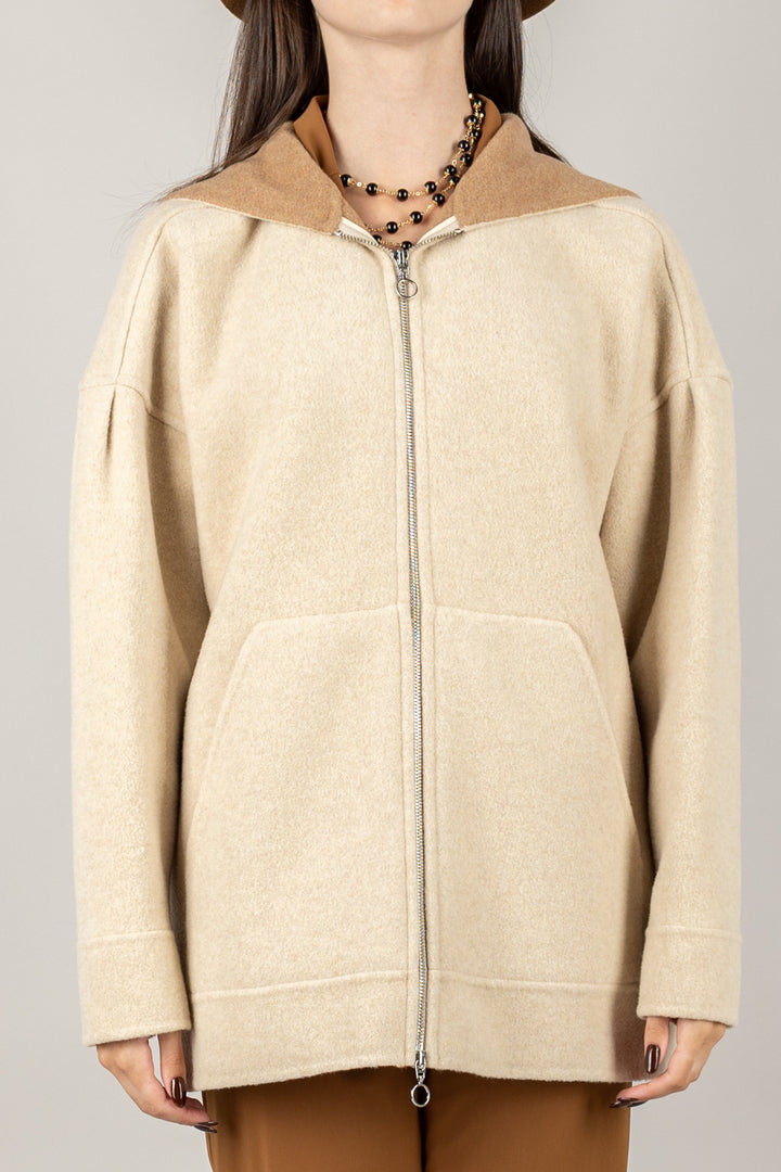 MM MaxMara - 2526916018600 - GIACCA IN JERSEY TESSUTO DOUBLE SOTTILE