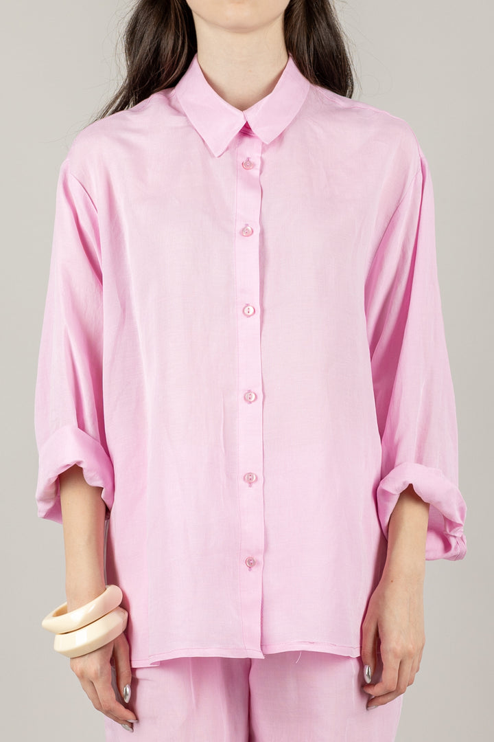 TENSIONE IN - 25C7656 - CAMICIA OVER MANICA LUNGA