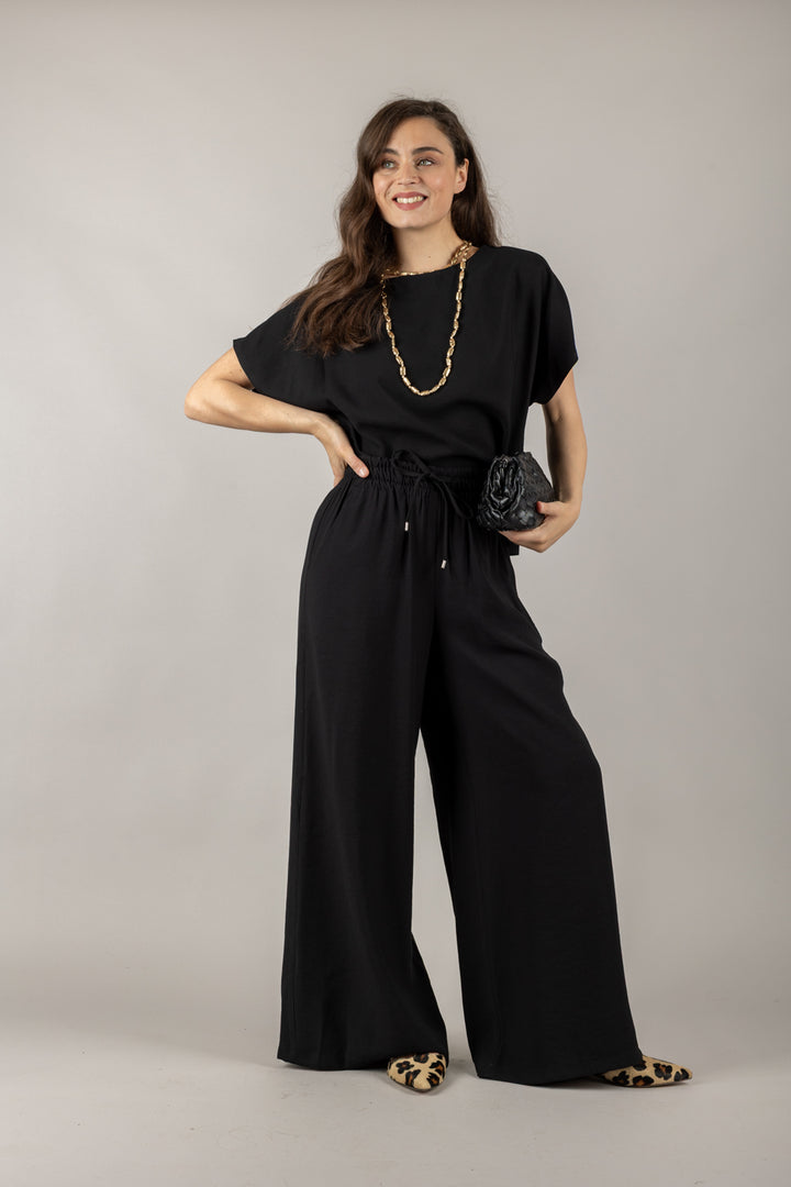 TENSIONE IN - 25C7579 - MAGLIA CROP MEZZA MANICA
