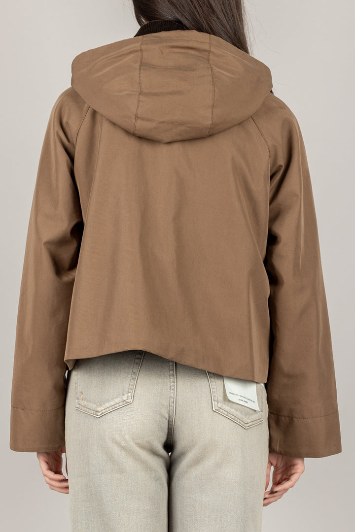 DIXIE - V981Y008A - TRENCH CORTO CON CAPPUCCIO