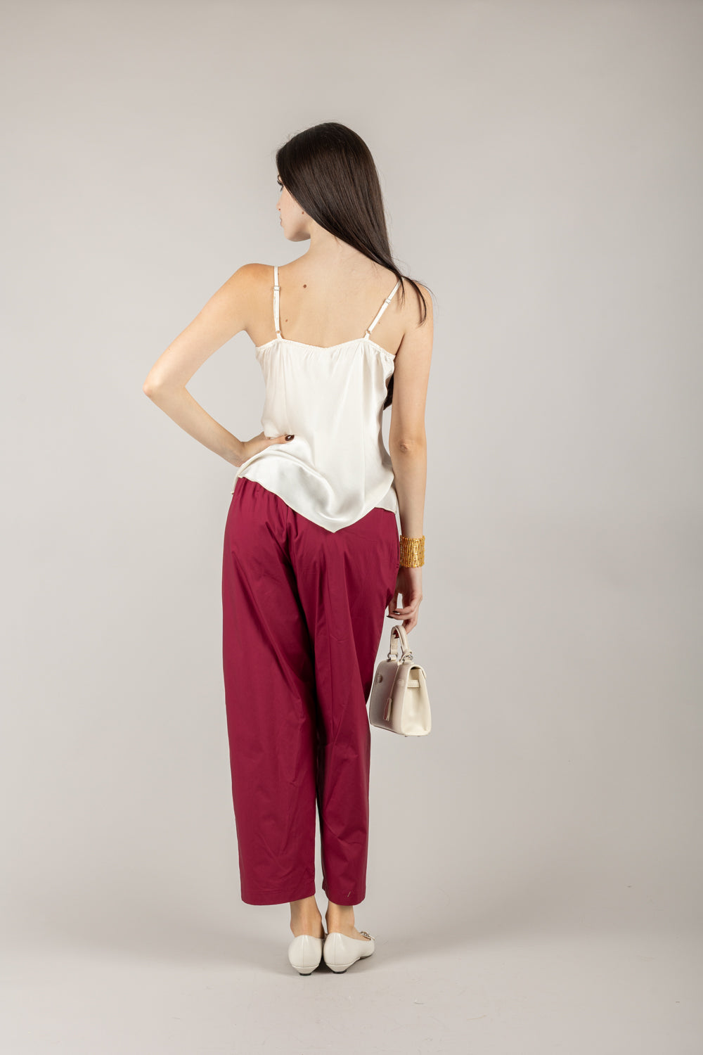 TENSIONE IN - F2164T05QPE25 - TOP IN SATIN