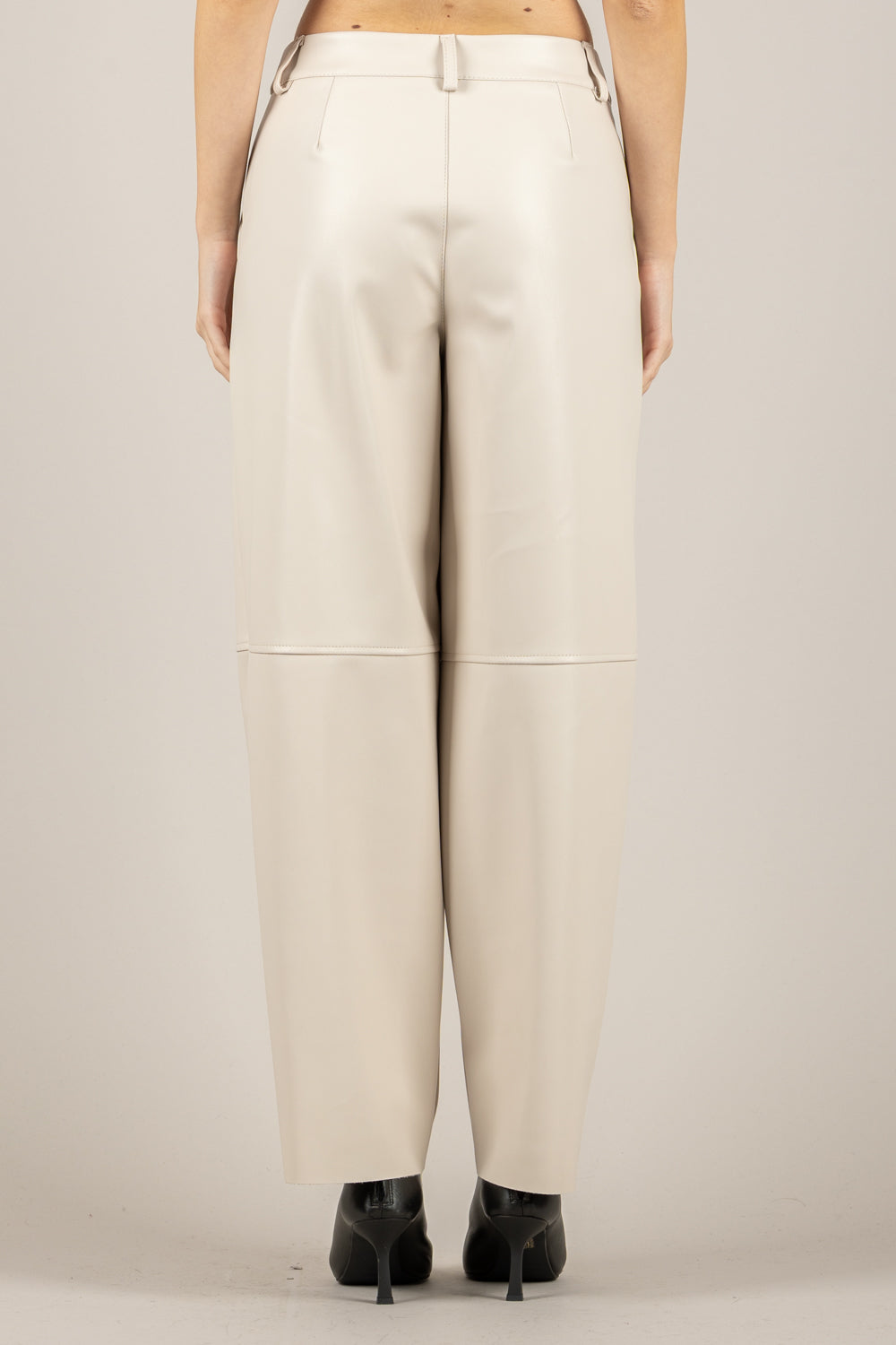 TENSIONE IN - 225216 - PANTALONE ECOPELLE GAMBRA DRITTA