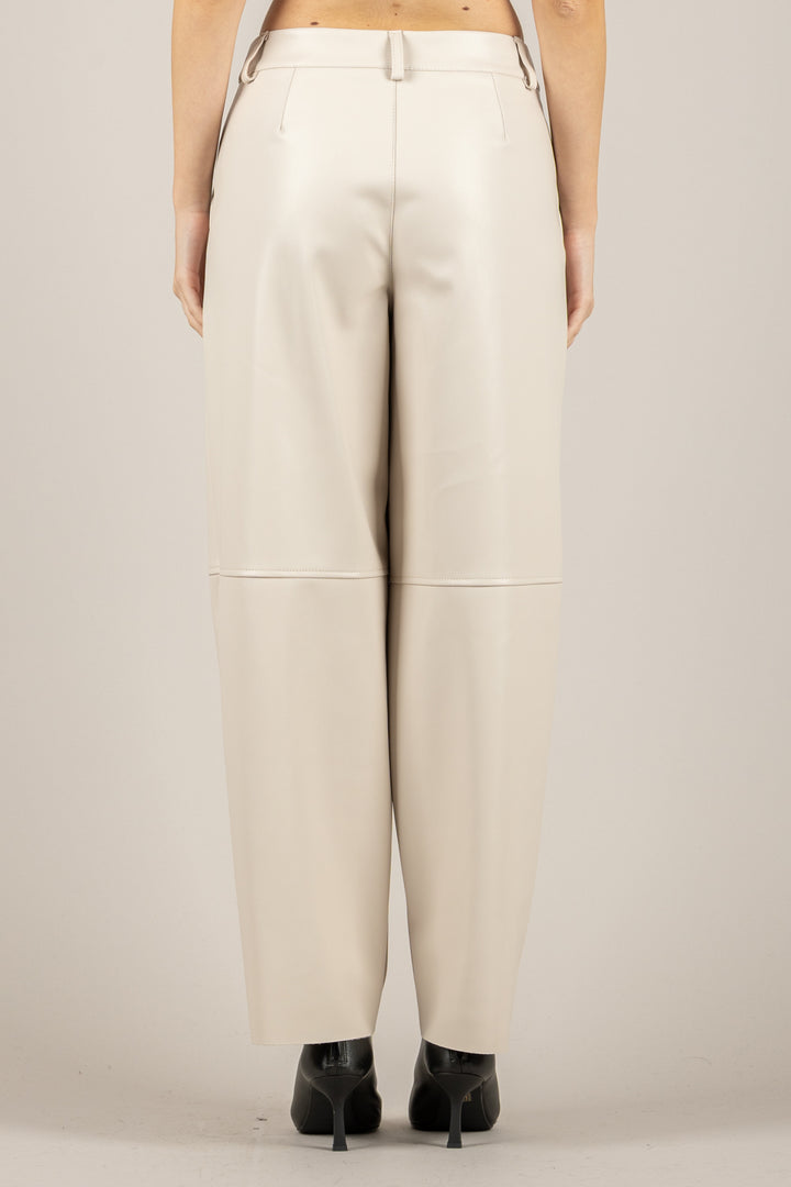 TENSIONE IN - 225216 - PANTALONE ECOPELLE GAMBRA DRITTA