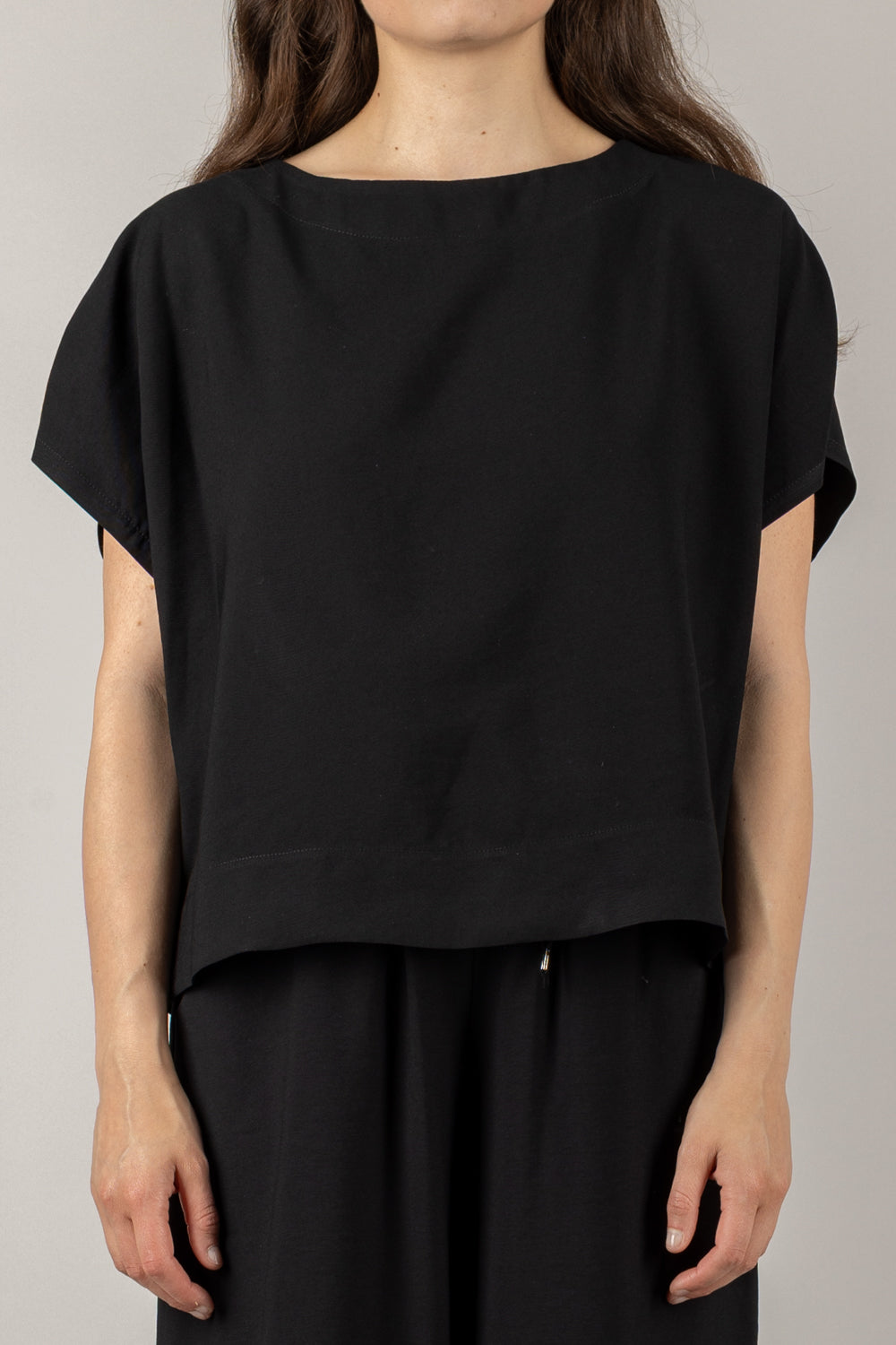 TENSIONE IN - 25C7579 - MAGLIA CROP MEZZA MANICA