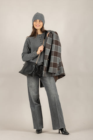 TENSIONE IN - D82070 - MAGLIA COLLO SERAFINO