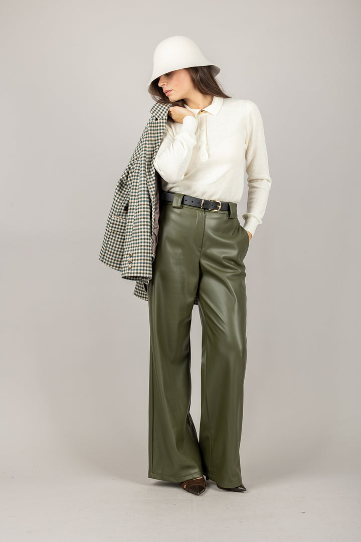 TENSIONE IN - WL1028AI25 - MAGLIA POLO IN LANA