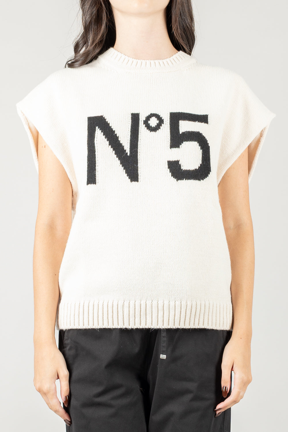 TENSIONE IN - W5HMT10A400 - GILET IN MAGLIA N.5