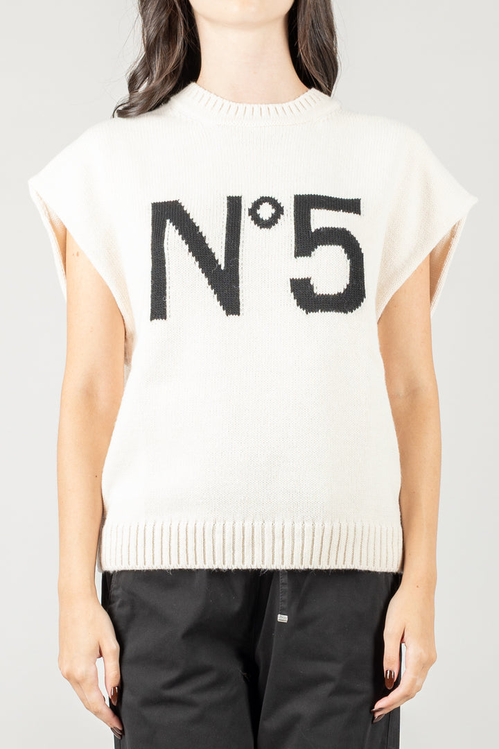 TENSIONE IN - W5HMT10A400 - GILET IN MAGLIA N.5