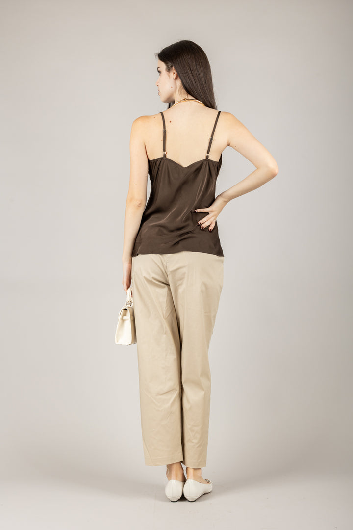 TENSIONE IN - F2164T05QPE25 - TOP IN SATIN