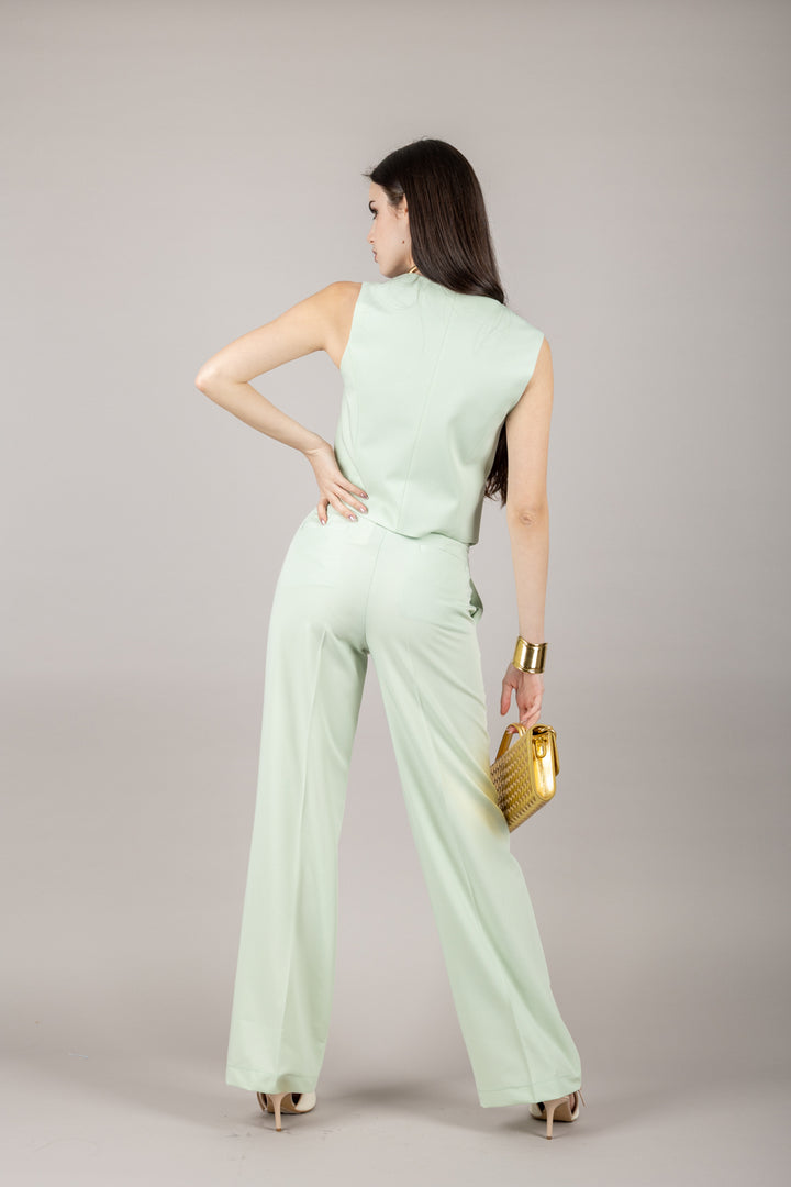 VICOLO - TD1922 - GILET CHIUSURA LATERALE
