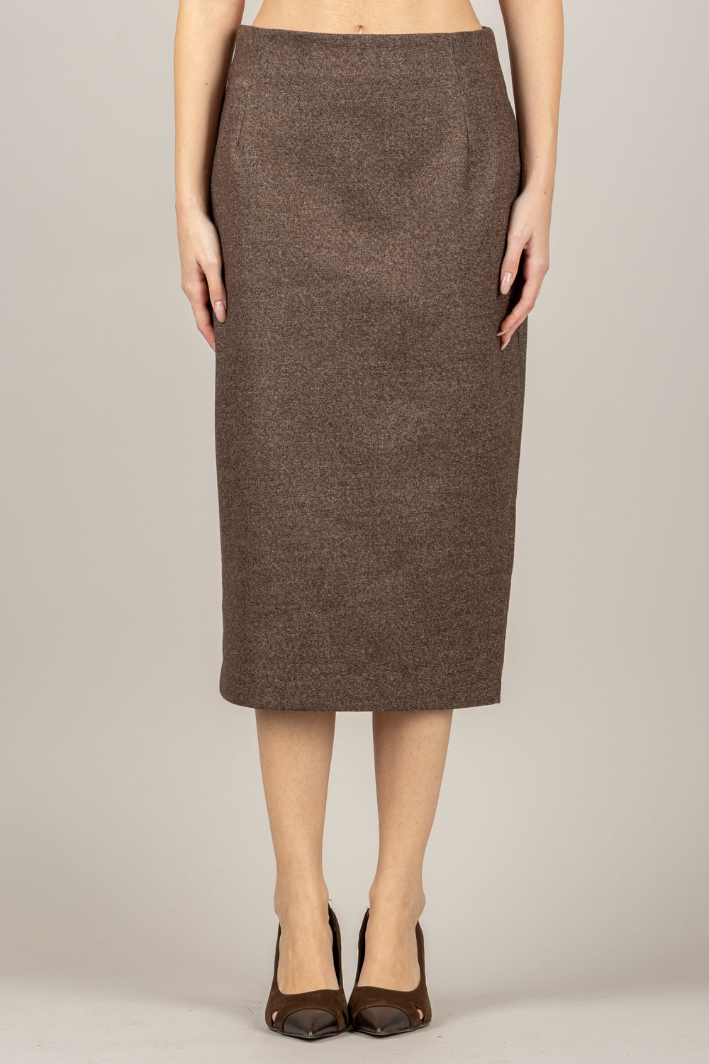 TENSIONE IN - W25G885 - GONNA A MATITA CON SPACCO POSTERIORE