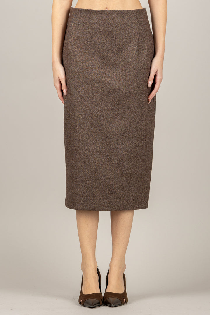 TENSIONE IN - W25G885 - GONNA A MATITA CON SPACCO POSTERIORE