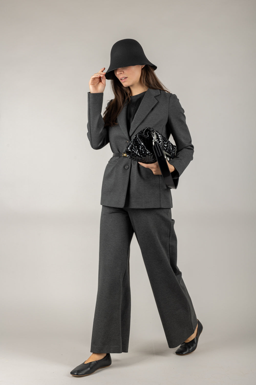MM MaxMara - 2526786048600 - PANTALONE IN JERSEY FALANGE