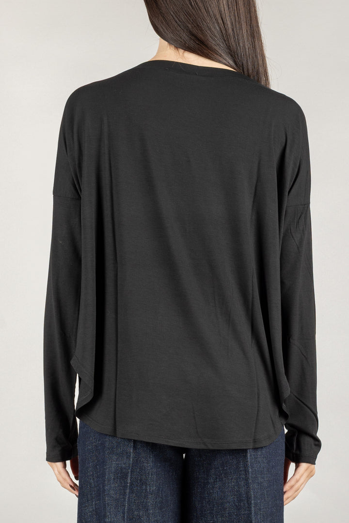 KONTATTO - MR5003C - MAGLIA OVER SCOLLO A BARCA