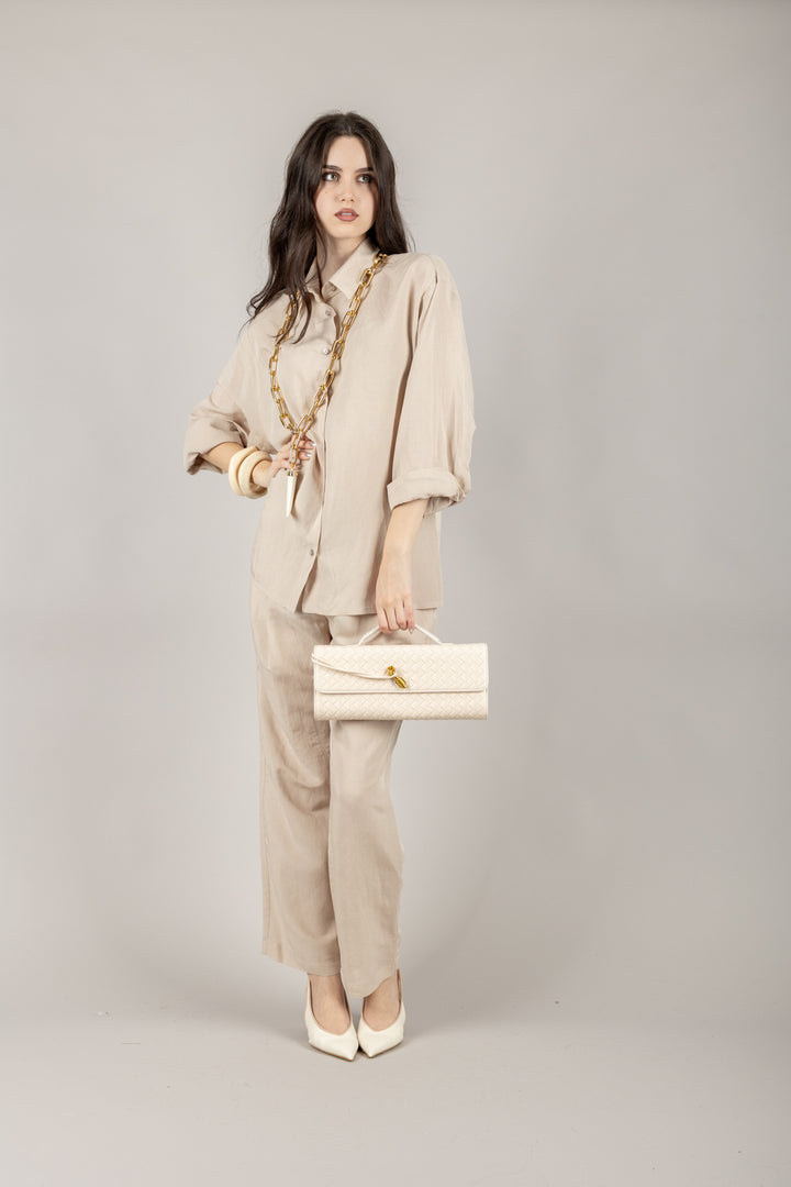 TENSIONE IN - 25C7656 - CAMICIA OVER MANICA LUNGA