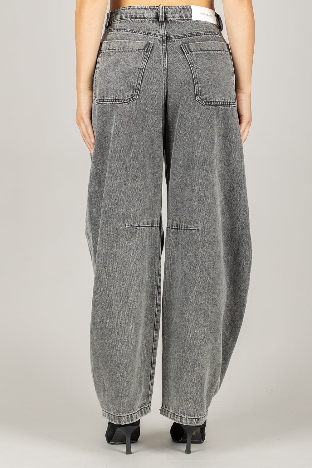 TENSIONE IN - W25P398 - PANTALONE CARROT CINQUE TASCHE