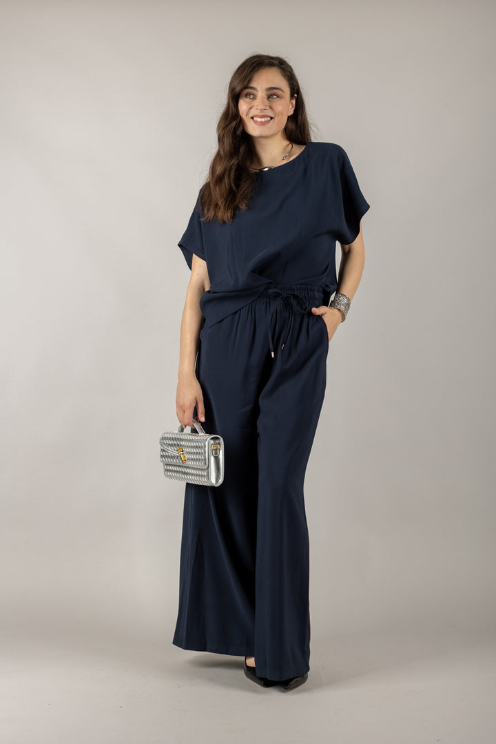 TENSIONE IN - 25C7579 - MAGLIA CROP MEZZA MANICA