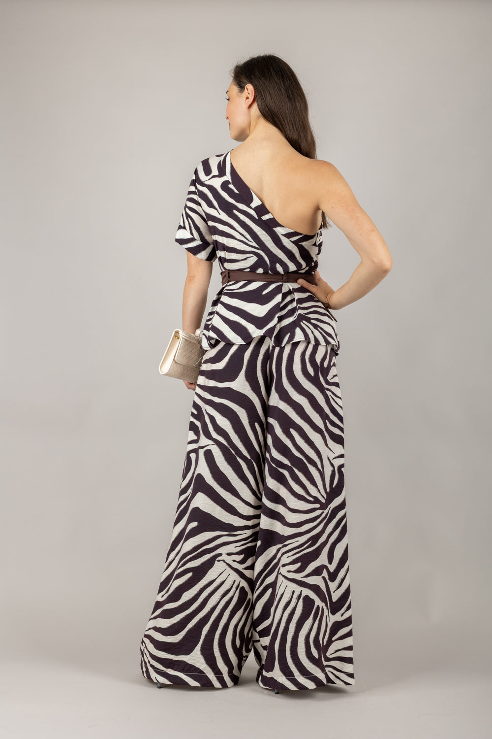 IMPERIAL - RIK4JXV - MAGLIA MONOSPALLA ANIMALIER